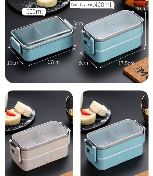 Healthy Material Microwave Dinnerware Lunch Box - Image 5