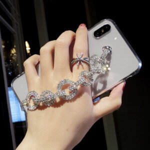 European And American Transparent Rhinestone Bracelet