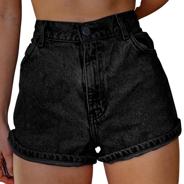 Leisure Commute Style Shorts Denim Women - Image 5