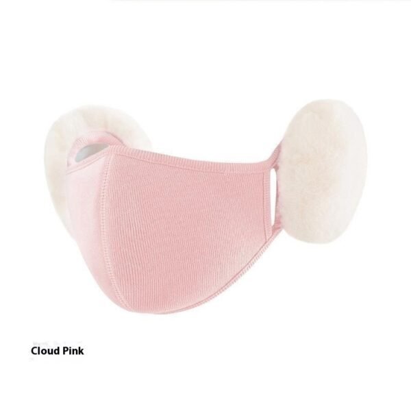 Cloud Warm Mask Winter Female Plush Cute Ear Protection Fleece-lined - Image 7