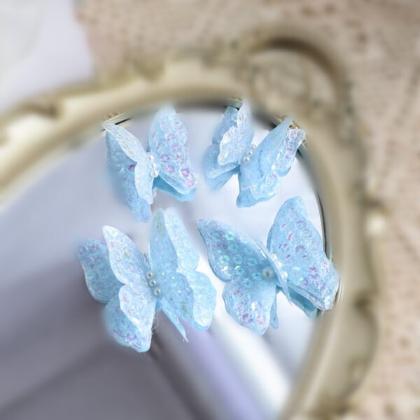 Butterfly Birthday Cake Plug-in Beautiful Mother's Day Cake Decoration Plug-in - Image 8