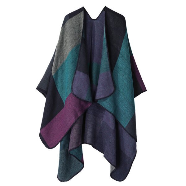 Autumn And Winter Cashmere-like Ethnic Shawl Yunnan Tourism Cape Cloak - Image 4