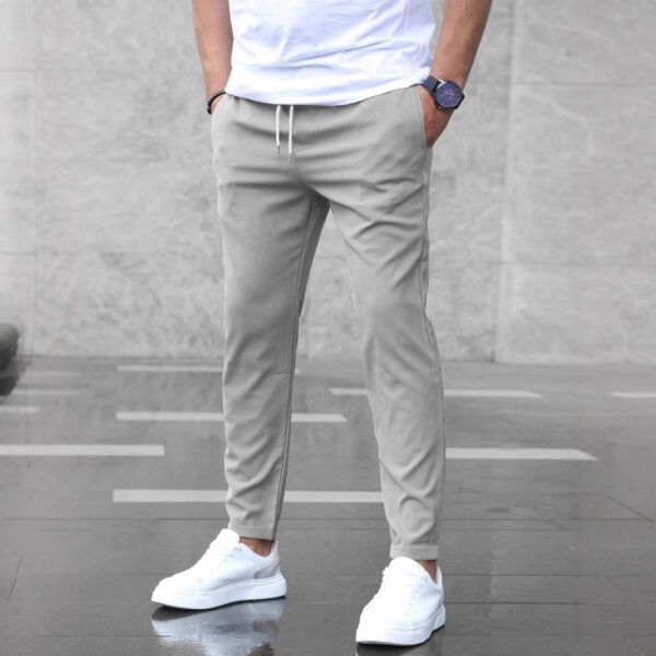 Men's Business All-match Casual Cropped Pants - Image 4