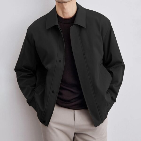 Spring And Autumn Men's Administrative Lapel Jacket - Image 5