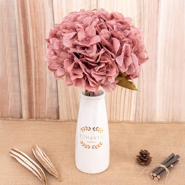 Artificial Flowers Hydrangea Branch Home Wedding Decor Autum - Image 5