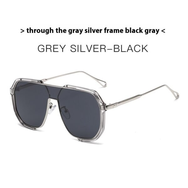 Fashionable Concave Sunglasses Trendy Anti-blue Light - Image 4